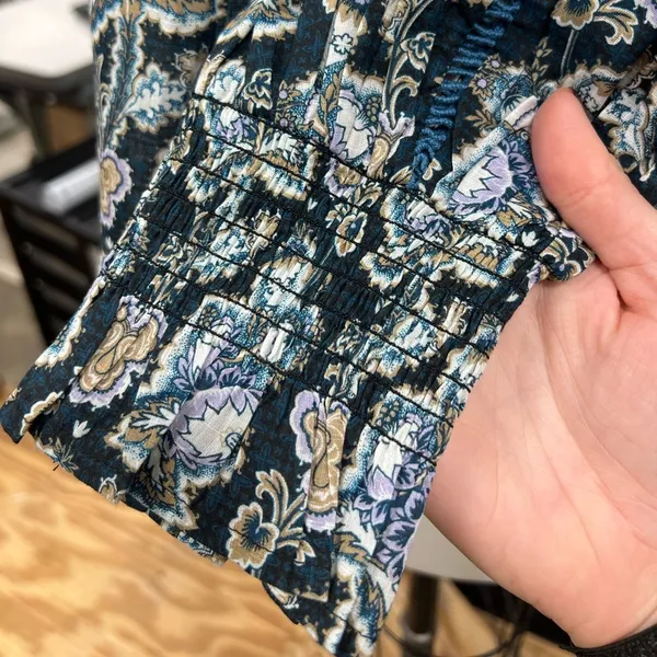 By Anthropologie Henley Peasant Blouse S - Image 11