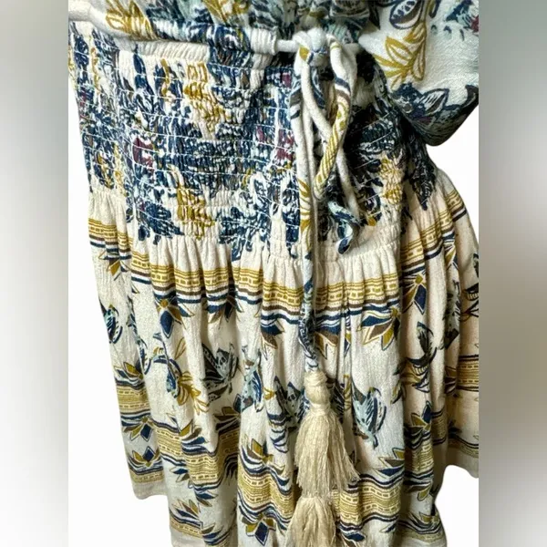 Free People‎ Moonlight Drive Mini Peasant Dress Boho Women’s Small - Image 5