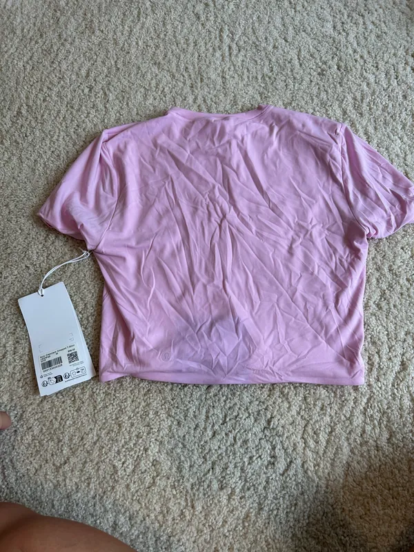 Wundermost Ultra-Soft Nulu Crewneck Cropped T-Shirt - Image 4