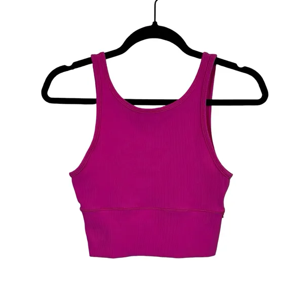 Lululemon Power Pivot Tank Top *Rib in Sonic Pink W1CQMS - Image 4