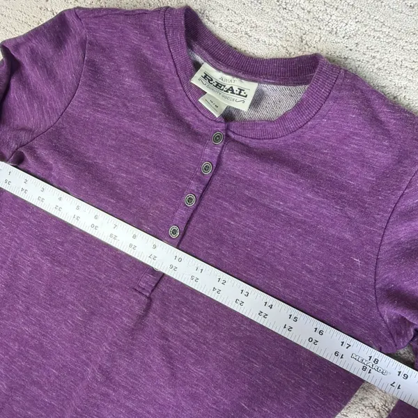 Women's Ariat Size Medium Henley Long Sleeve Pullover Sweatshirt - Image 4