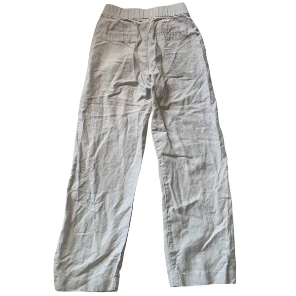 Aritzia Wilfred Limitless Pant Women 0 Cruise Linen Wide Leg High Rise Minimal - Image 3