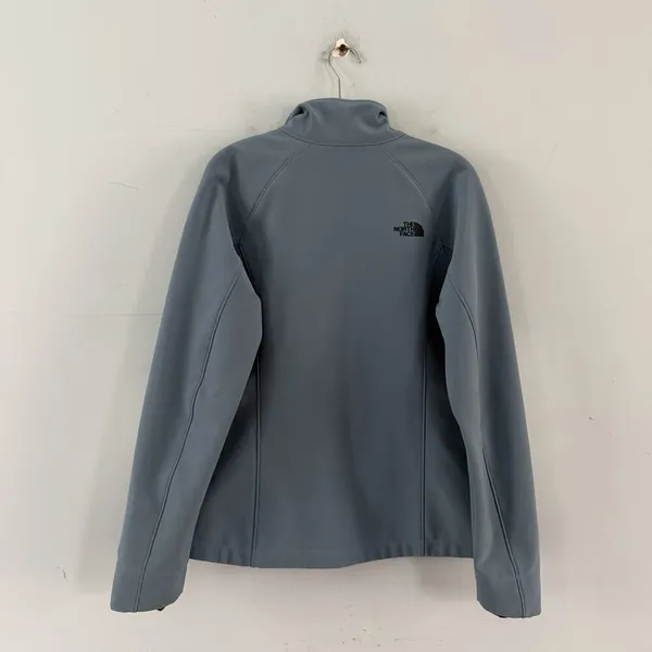 The North Face Apex Barrier Soft Shell Windwall‎ Blue Womens Full Zip Jacket - Image 2