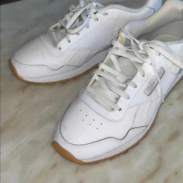 Reebok Women’s White‎ Memorytech Ortholite* Glide Sneakers Sz 8.5 - Image 8