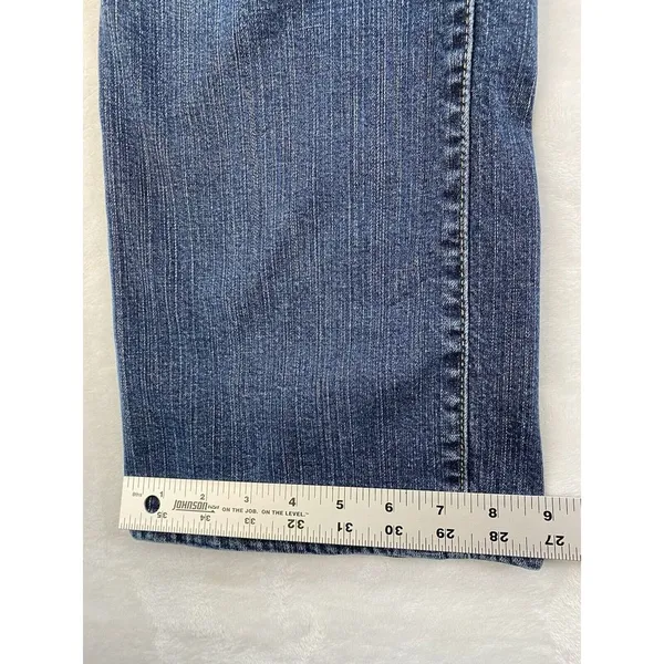 Levis 550 Relaxed Bootcut Leg Denim Jeans Womens Size 14 M Stonewashed‎ Blue - Image 7