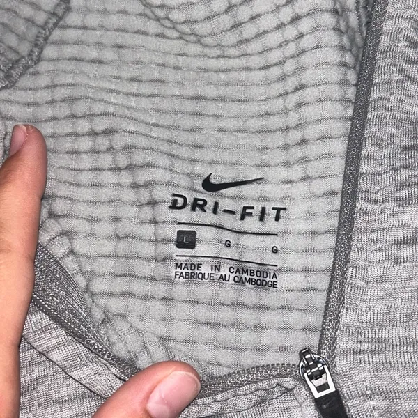 Nike Gray Quarter Zip - Image 3
