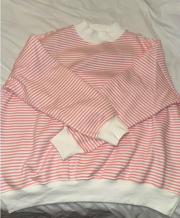 Sun-kissed Coconut Mockneck and sweatpants - Image 3
