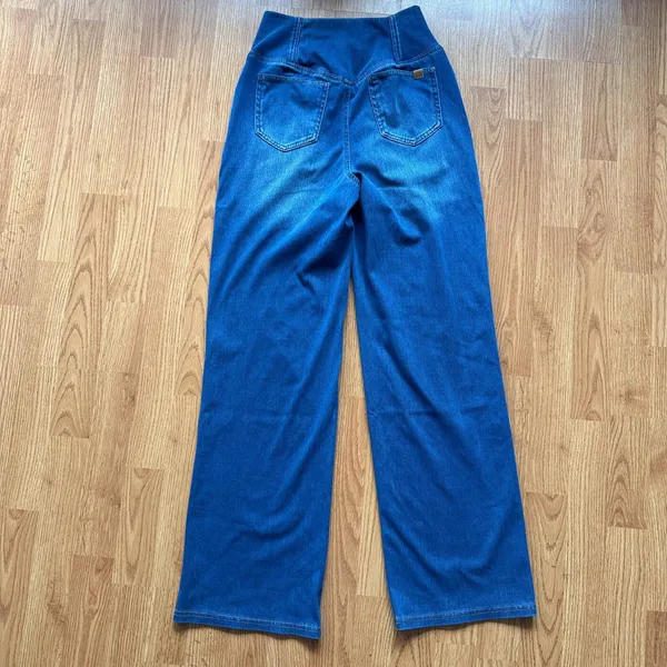 Halara Crossover High Waisted Tummy Control Casual Straight Leg Size Small - Image 6
