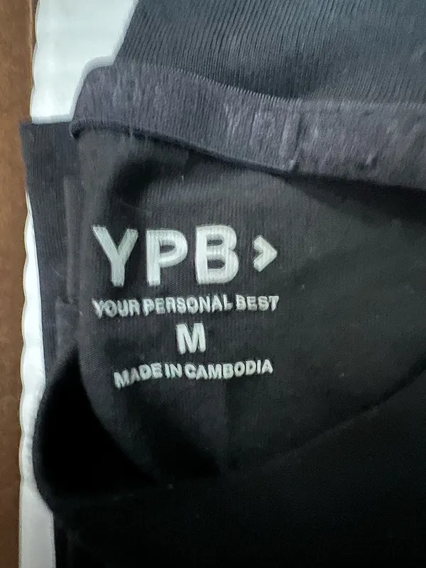 Abercrombie & Fitch YPB Long-Sleeve Workout Top Black Size M - Image 4