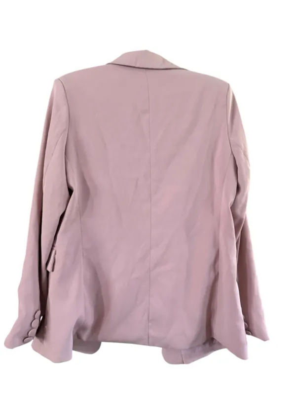 Women's Pink Blazer Jacket Size M Size M - Image 9
