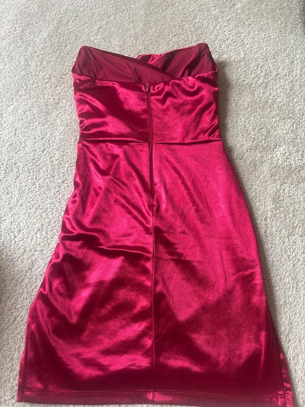 Windsor Bodycon Heart Shaped Bust Mini Dress XS - Image 3