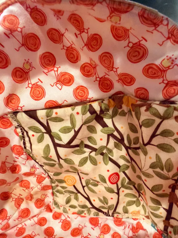 PURSE | handmade, quilted squares handbag Multiple - Image 8