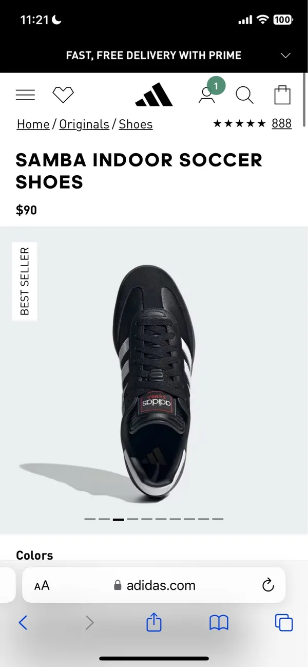 Adidas Samba Black - Image 4