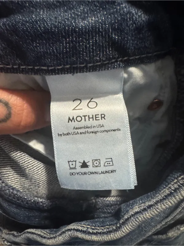 MOTHER Denim The Looker Crop in Gypsy- 26 - Image 6