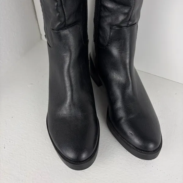Life Stride Bristol black faux leather riding boots - Image 5