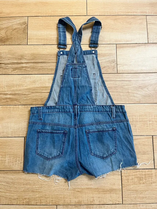 Womens Kardashian Kollection Denim Jean Overalls - 8 - Image 4