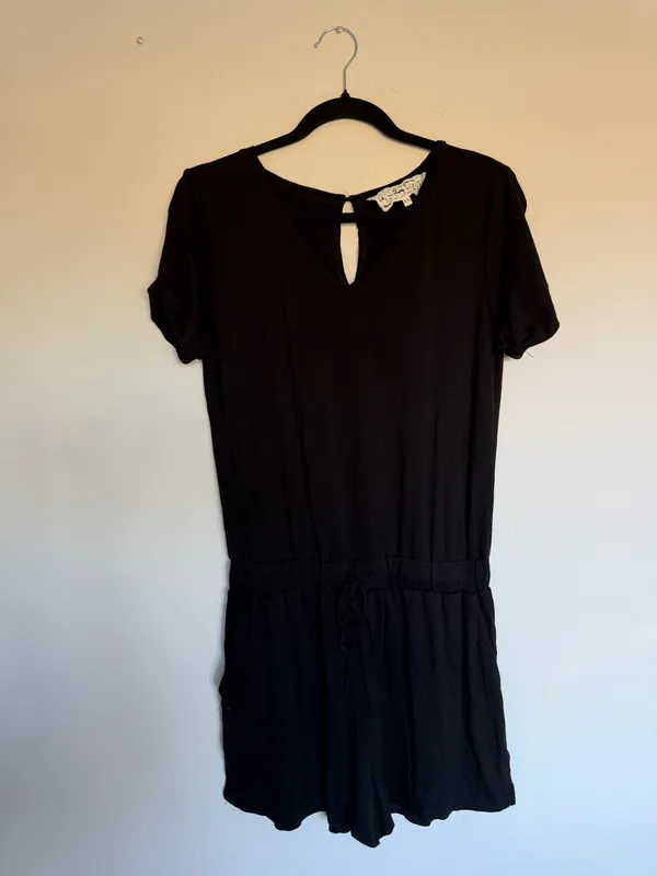 Pink Martini Black Romper - Image 3