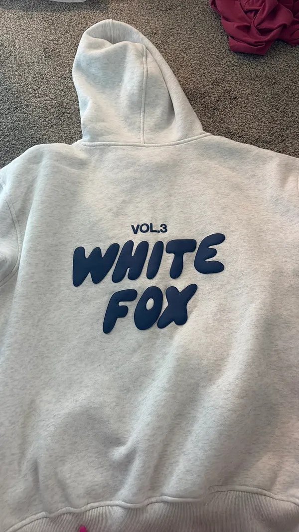 White Fox Hoodie - Image 7
