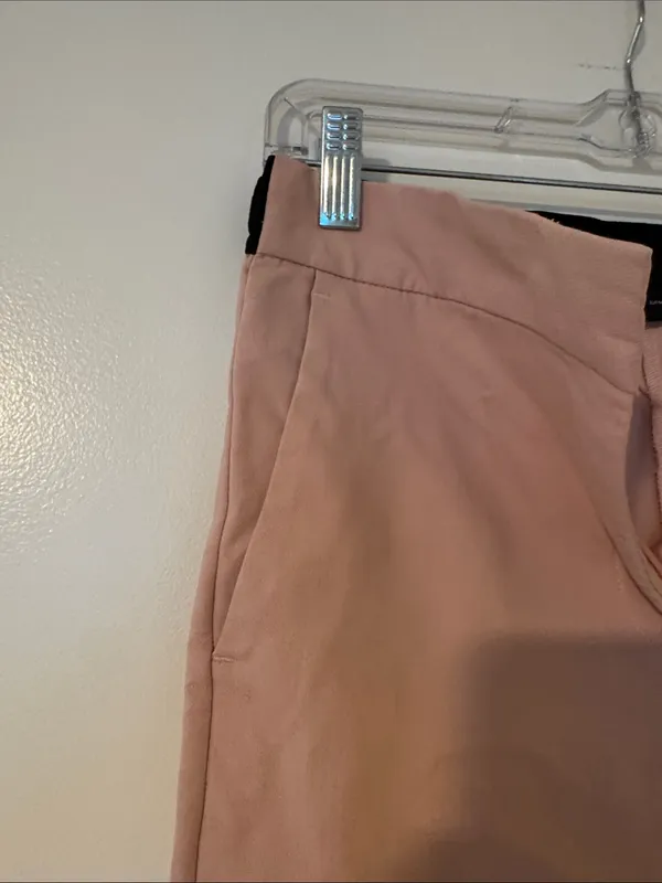 Zara Women’s Classic Slim Pants in Dusty Rose Size Medium - Image 8