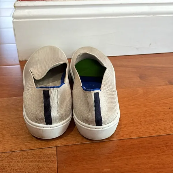 Rothy's‎ The Sneaker Womens Sand Shell Slip On Knit Flat Shoes 7.5 - Image 2