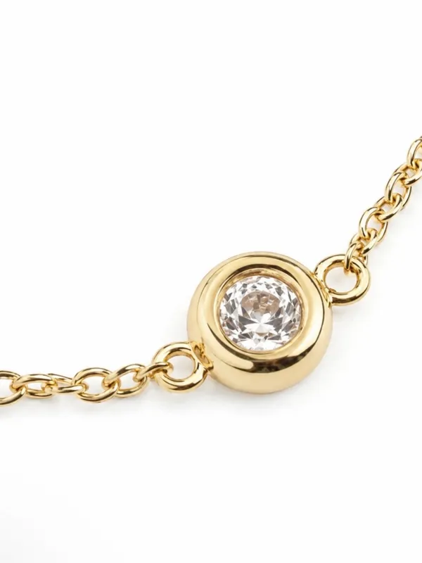 Revolve x MARRIN COSTELLO Soleil Bracelet White Topaz, Sterling Silver/ 14k Gold - Image 8