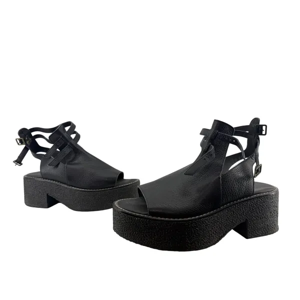 Free People Hallie Platform Black Womens EU 40 US 9 - Image 9