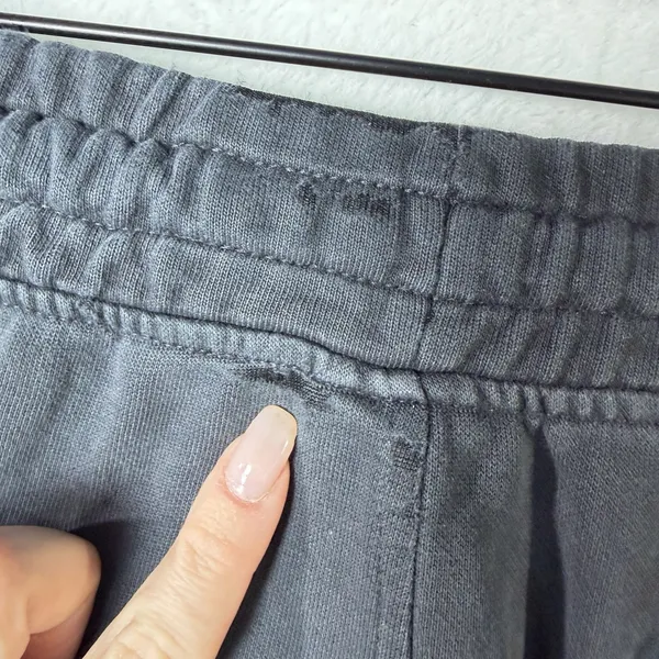 Gymshark Training Shorts 6" Black Elastic Waist Logo Gym Running Women's S - Image 9