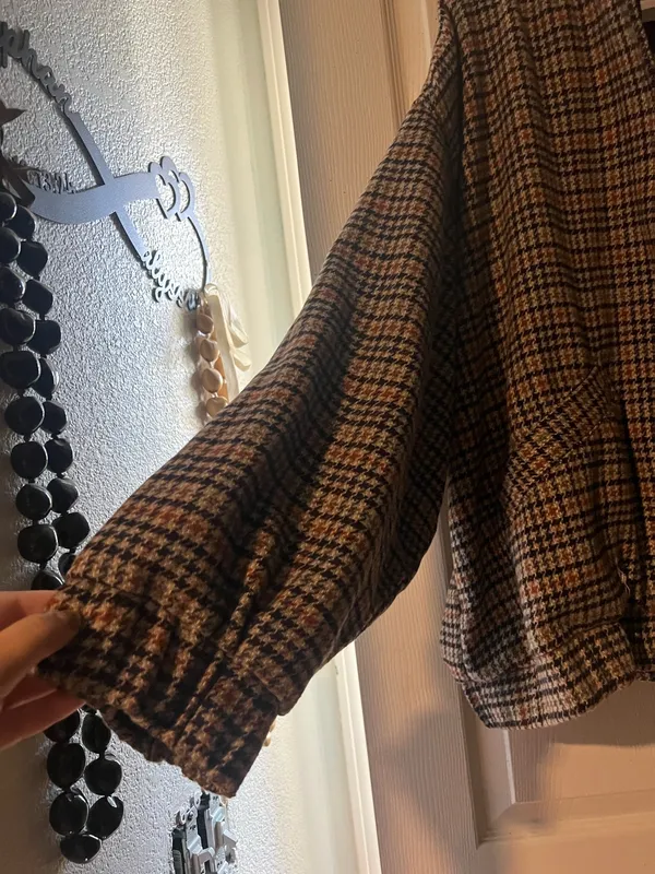 Old Navy Houndstooth Jacket - Image 2