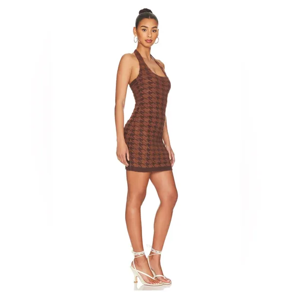 Superdown Mini Dress `Harper’ Halter Size Medium NWT - Image 3