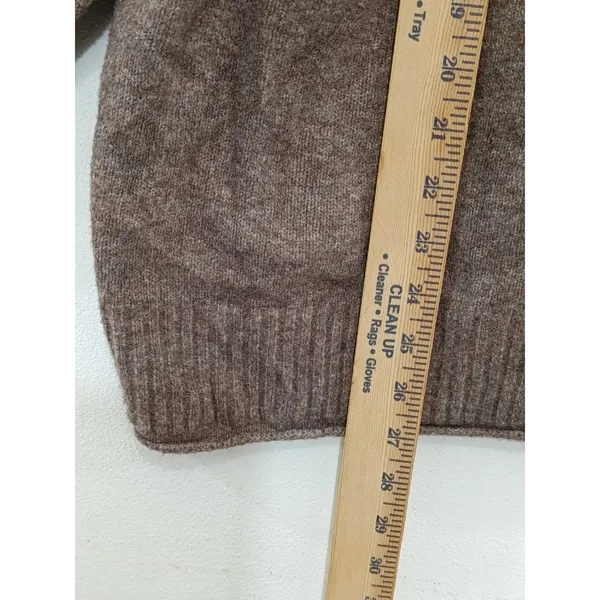 Lucky Brand Women's Sweater Slouchy V-Neck Cardigan Grandpa Brown Size XL NWOT - Image 10