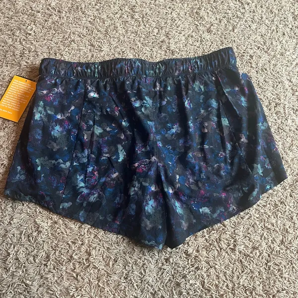 NWT! Avia Blue / Purple Patterned Athletic Shorts Size XL (16-18) - Image 3