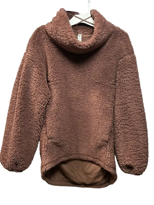 Lululemon Warmth Restore Long Pullover in the color Smoky Topaz - Image 5