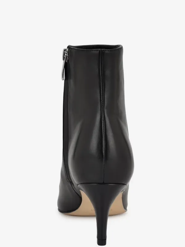 Nine West Black Sheeba Pointed‎ Leather Upper Ankle Booties size 9M  NEW - Image 6