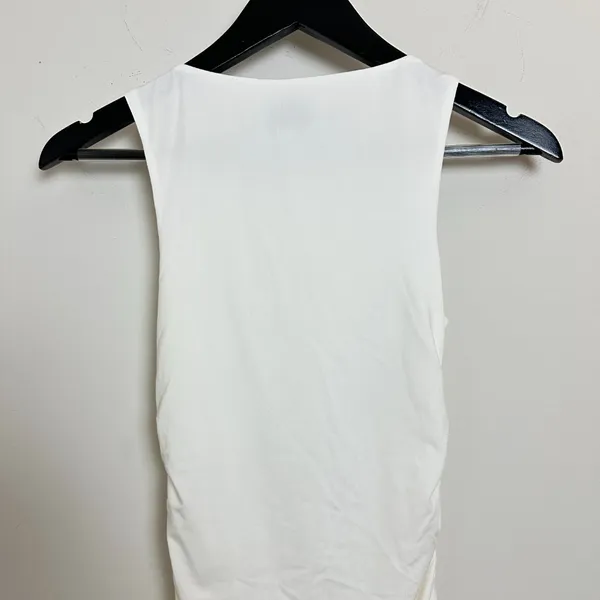 PRINCESS POLLY Eklund Ruched Jersey Minidress in White Size US 2 - Image 9
