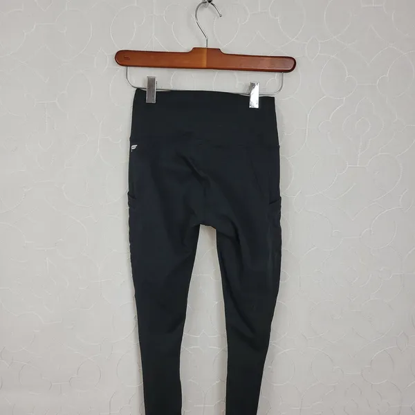 Powerhold by Fabletics Womens Leggings Size XXS Black See Through Mesh‎ Trim - Image 11