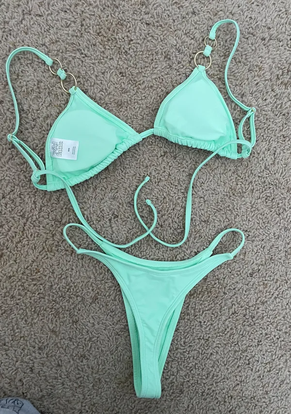 Wild Fable Light Green Bikini Set - Image 5