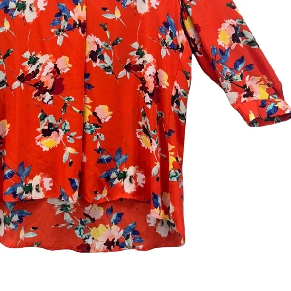 Rose‎ And Olive Boho Blouse Red Large - Image 7