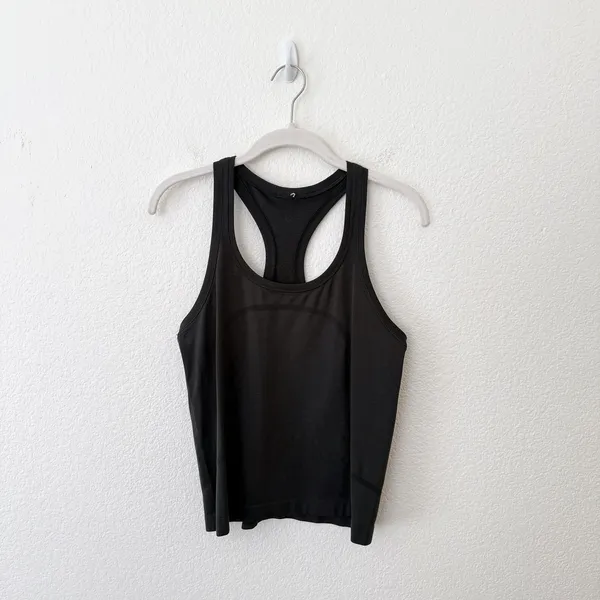 [Lululemon] Black Swiftly Tech Racerback Race Length Seamless Workout Tank Sz 8 - Image 3