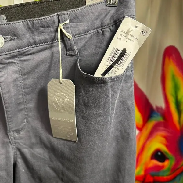 J155. Witt & Wisdom grey jeans Size 14 - Image 3