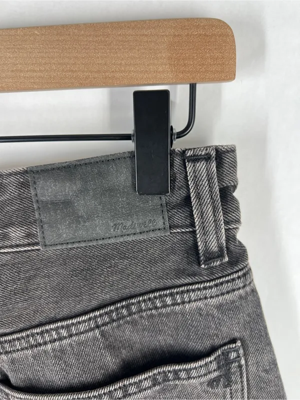 Madewell The Darted‎ Barrel-Leg Jean Olenda Wash Size 24 - Image 9
