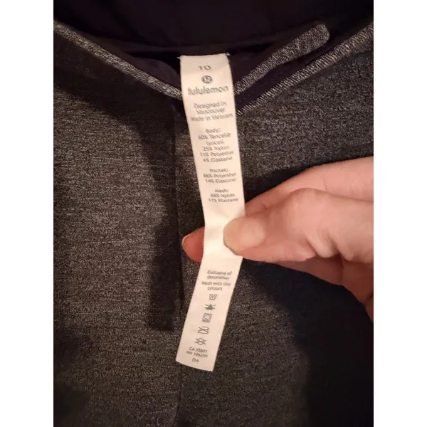 Lululemon Here to There Pant Heathered Charcoal Grey Pants‎ Size 10 - Image 6