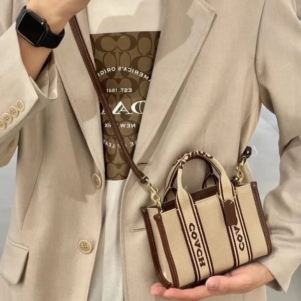 Coach Smith Mini Tote cs618 - Image 9