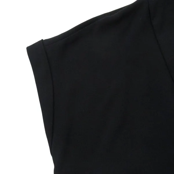 NWT MM. Lafleur Tory 3.0 in Black Crepe Collared V-neck Sheath Dress 6 - Image 4