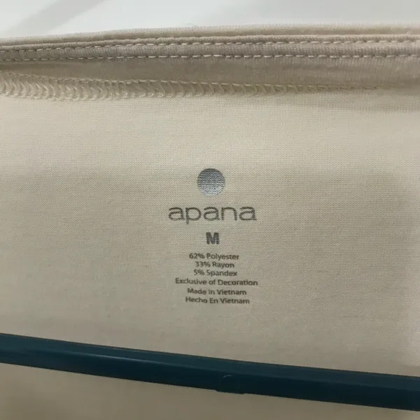 Apana Women’s Long Sleeve Poly/Rayon/Spandex Oversized Medium EUC - Image 3
