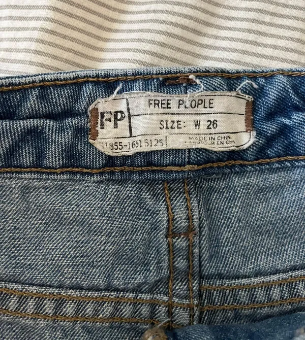 Free People Jean Shorts️ - Image 3