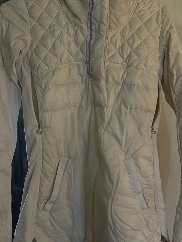 Lululemon What The Fluff Cream Pullover - Image 6