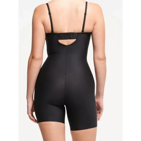 NWT Women's Skims Body Underwire Mid-thigh Bodysuit Onyx/ Black Size XL - Image 2