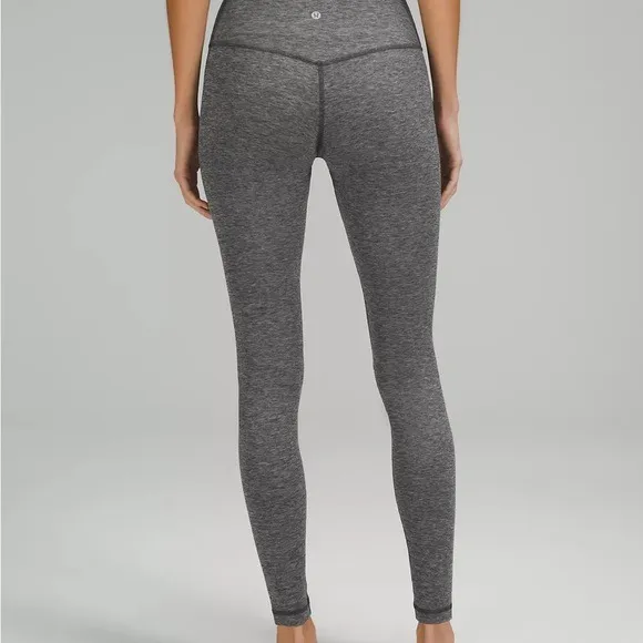 Lululemon Athletica Gray High-Waisted Leggings - Image 3