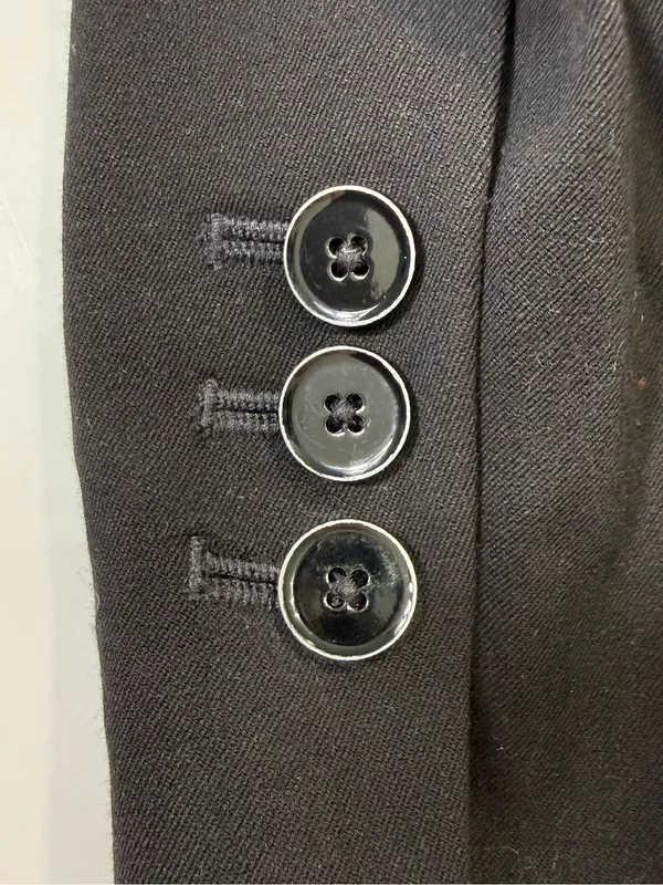White House Black Market Black Classic Notch Lapel Blazer Size 4 - Image 9