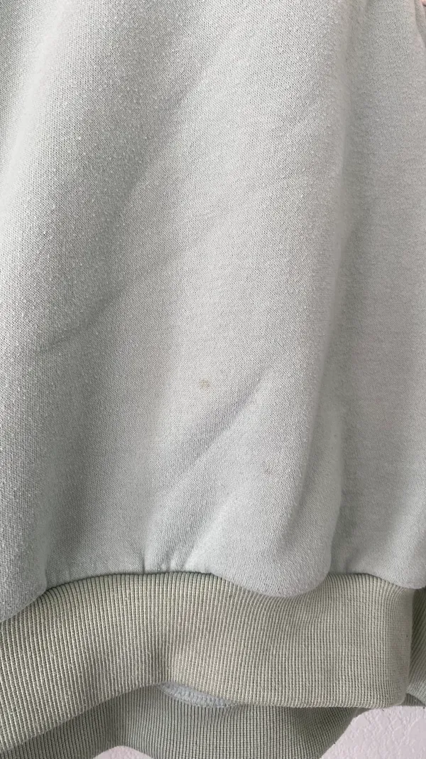 light green and cream colored cactus hoodie - Image 3